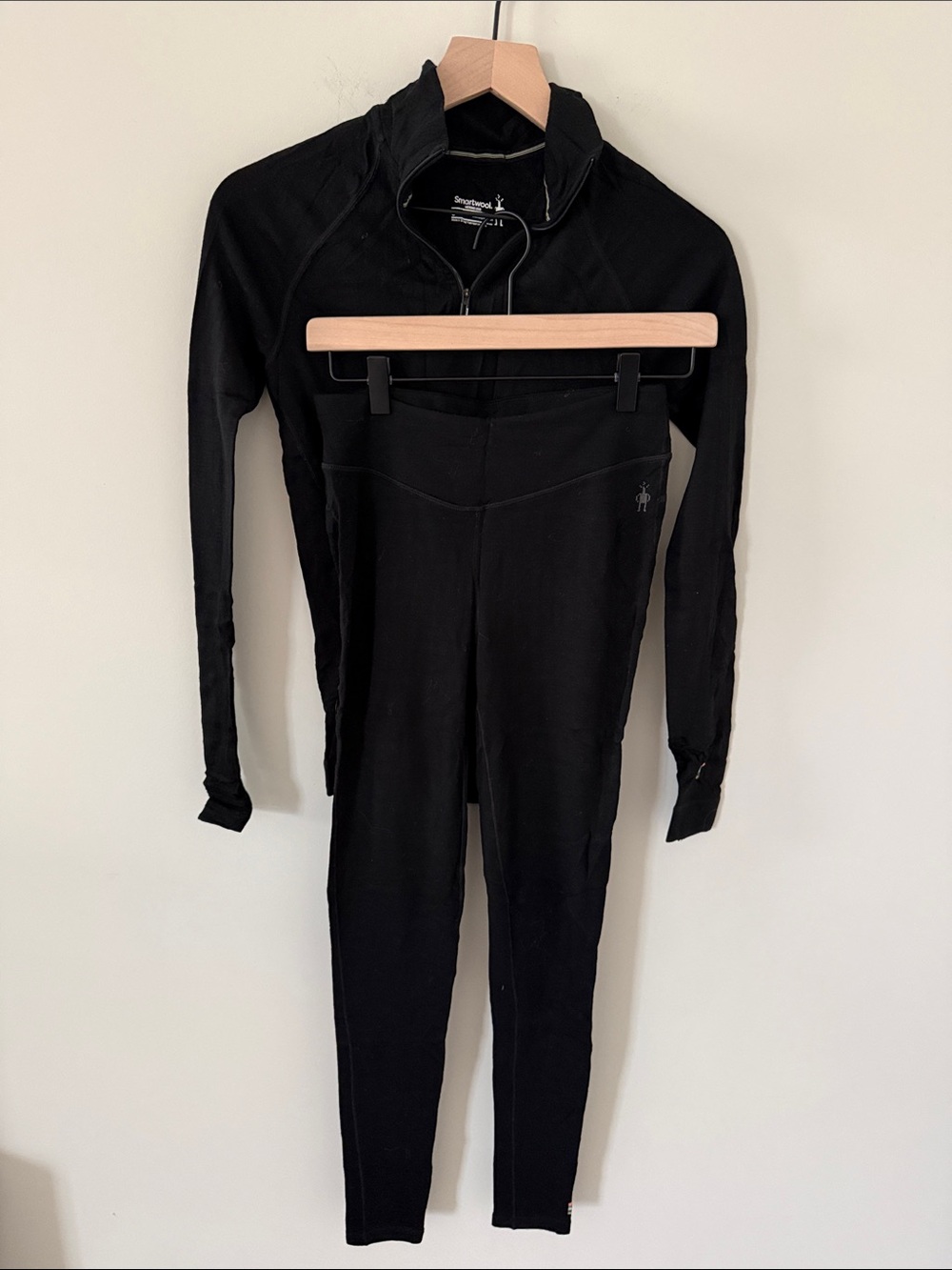 Smartwool merino 250 quarter zip and legging SET